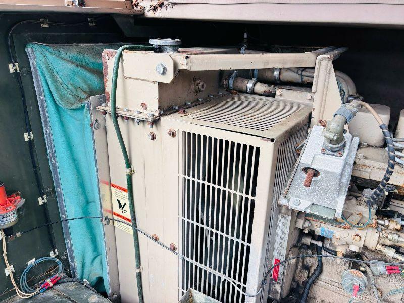 HOUCHIN TOWABLE GENERATOR 100 KVA *CUMMINGS ENGINE*READING 1633 HOURS*