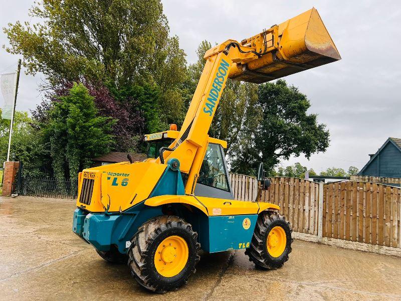 SANDERSON TL6MT 4WD TELEHANDLER *ONLY 2515 HOURS* C/W BUCKET 