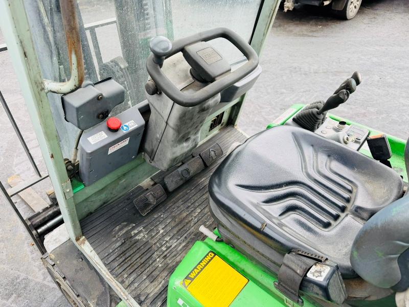 DRAGO 250 3 STAGE MAST FORKLIFT*C/W SIDESHIFT*VIDEO*