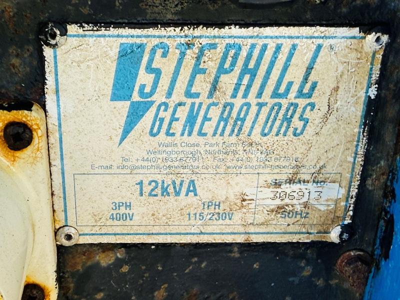 STEPHILL ECP28 2L4 16KVA GENERATOR*CHOICE OF 2*YEAR 2016*VIDEO*
