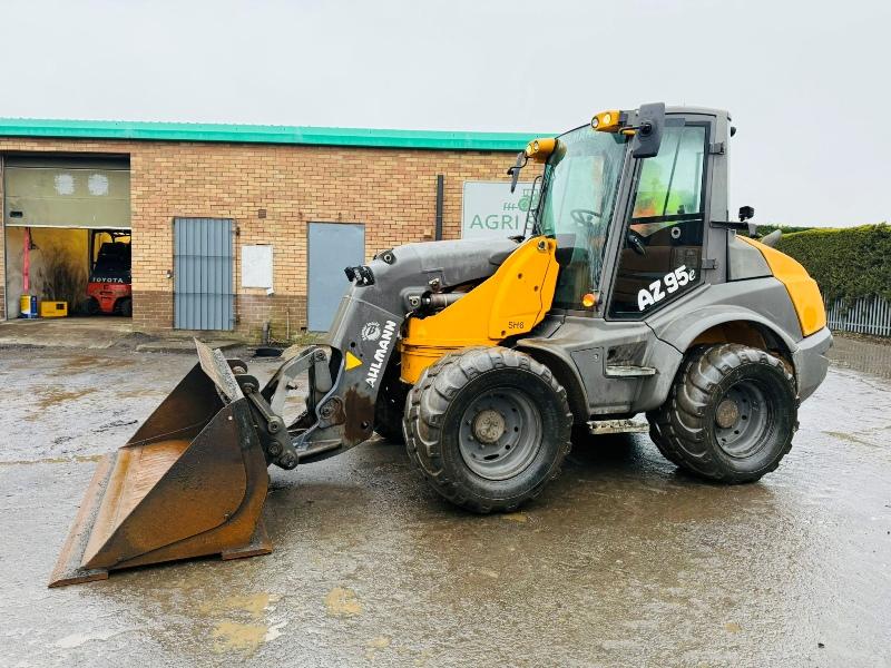 MECALAC N506 E125 ARTICULATED WHEELED LOADER*C/W BUCKET*VIDEO*