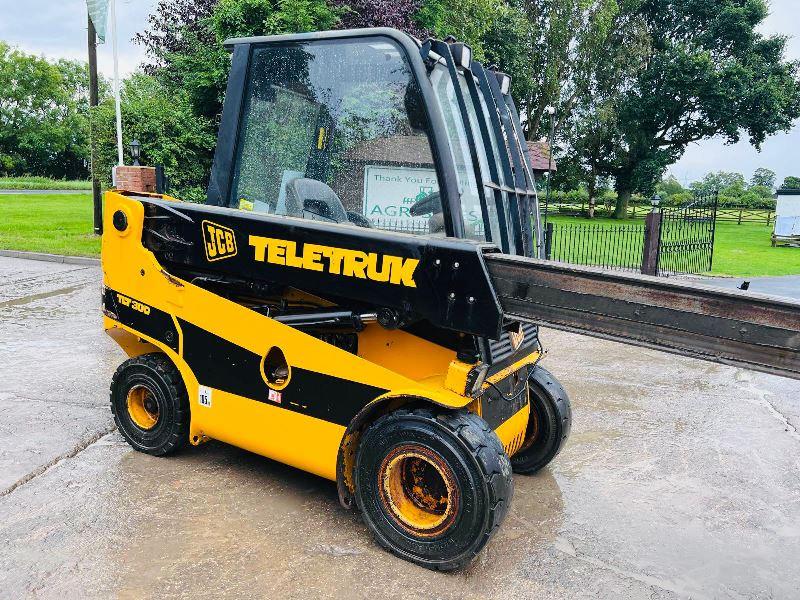 JCB TLT35D TELETRUCK C/W PALLET TINES *NON-RUNNER*VIDEO*
