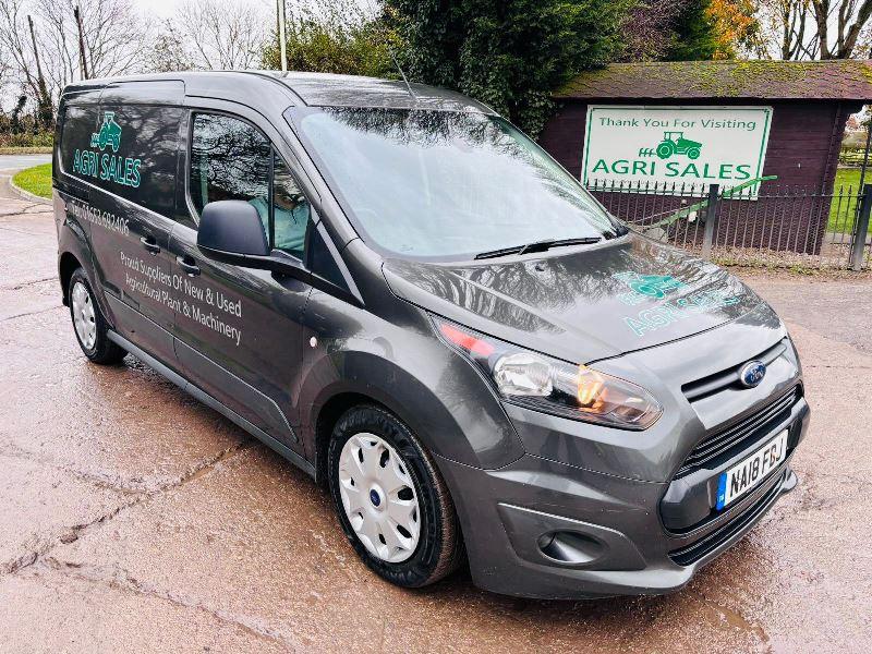 FORD TRANSIT CONNECT LWB CREW VAN *YEAR 2018, MOT'D TILL 24TH JULY 2024* VIDEO *