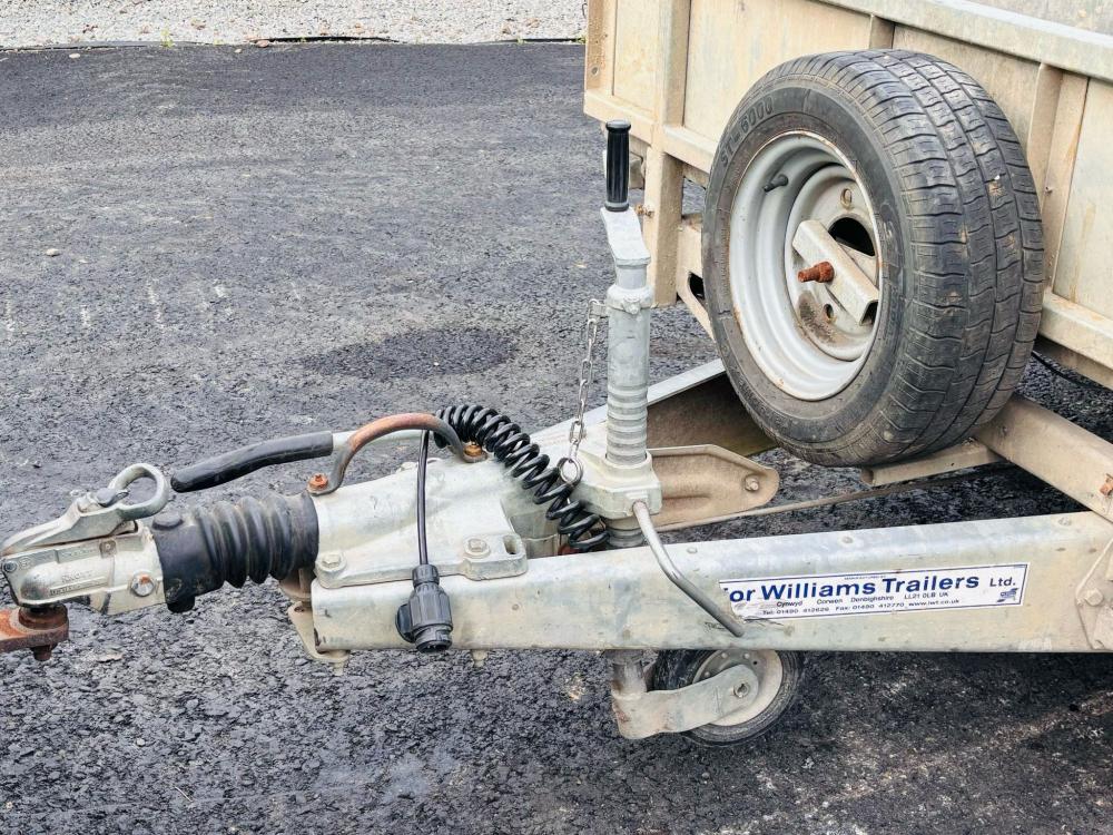 IFOR WILLIAMS 14FT 6 TWIN AXLE TRAILER *C/W SIDES AND RAMPS*YEAR 2020*VIDEO*