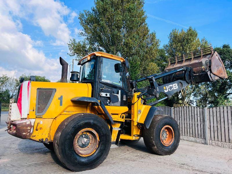 JCB 436EHT 4WD WASTE MASTER LOADING SHOVEL *YEAR 2011* C/W TOE TIP BUCKET *VIDEO*
