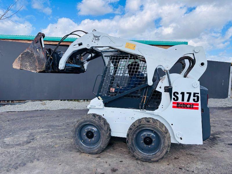 BOBCAT S175 HIGHLIFT SKIDSTEER *C/W 3 IN 1 BUCKET*READING 2621 HOURS*VIDEO*