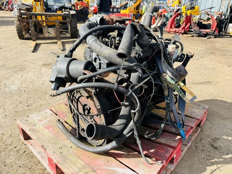 4 CYLINDER YANMAR 4TN100T-LFWA TURBO DIESEL ENGINE*VIDEO*