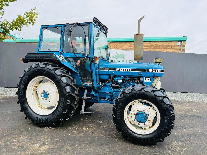 FORD 5610 4WD TRACTOR SERIES 3*VIDEO*