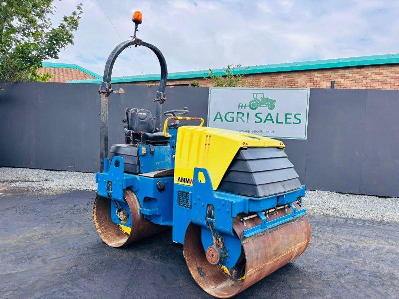 AMMANN AV26-2 DOUBLE DRUM ROLLER*YEAR 2011*SPARES AND REPAIRS*VIDEO*