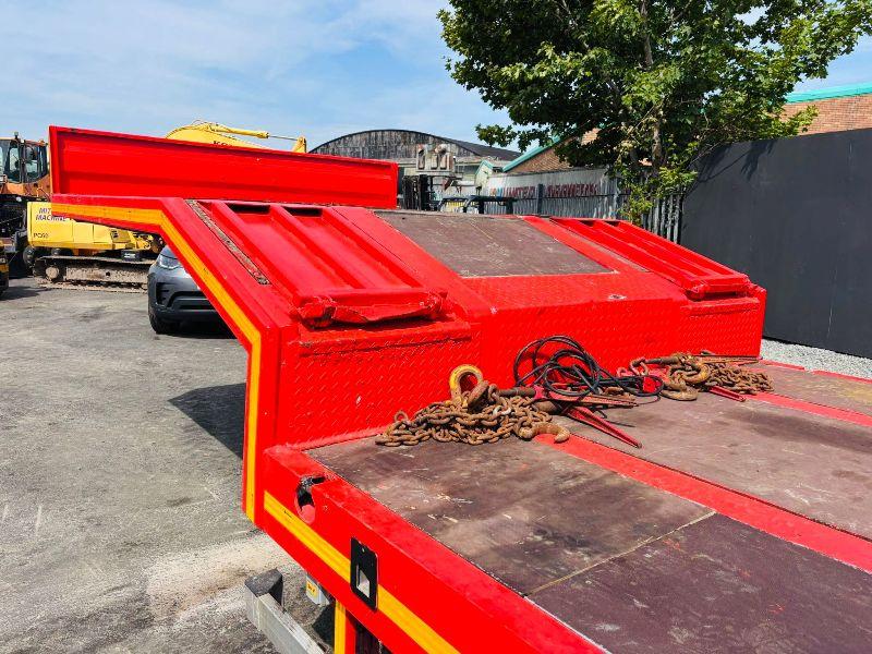 ROJO TRI AXLE LOW LOADER * YEAR 2013*C/W HYDRAULIC RAMPS*VIDEO*