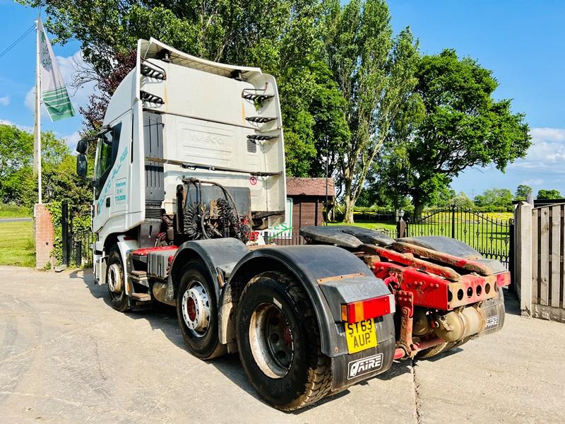 IVECO AS440STX/P 6X2 TRACTOR UNIT * YEAR 2013, MOT'D TILL 31ST JULY 2023 *VIDEO*