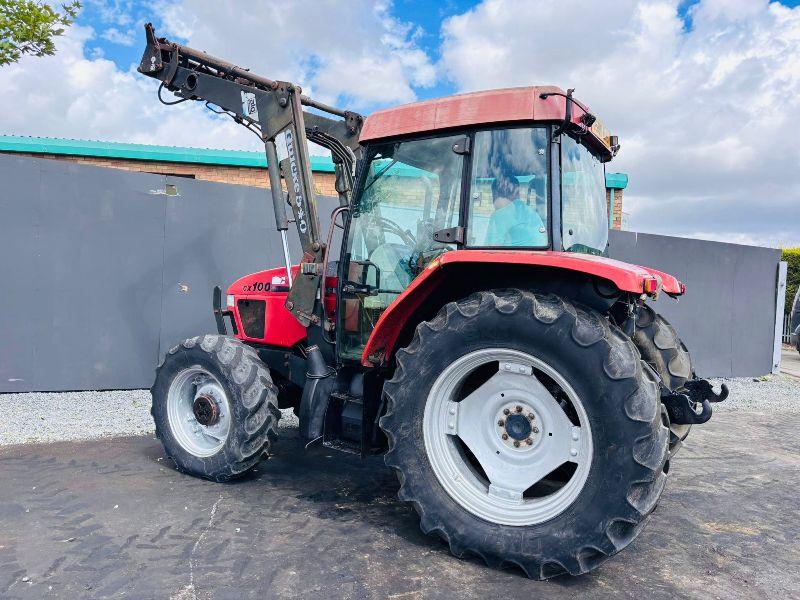 CASE CX100 TRACTOR*C/W QUICKIE 540 FRONT LOADER*VIDEO*