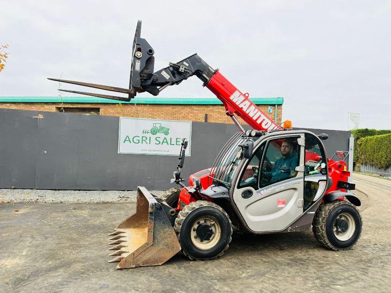 MANITOU MT625 COMFORT TELEHANDLER*C/W PALLET TINES*YEAR 2016*VIDEO*