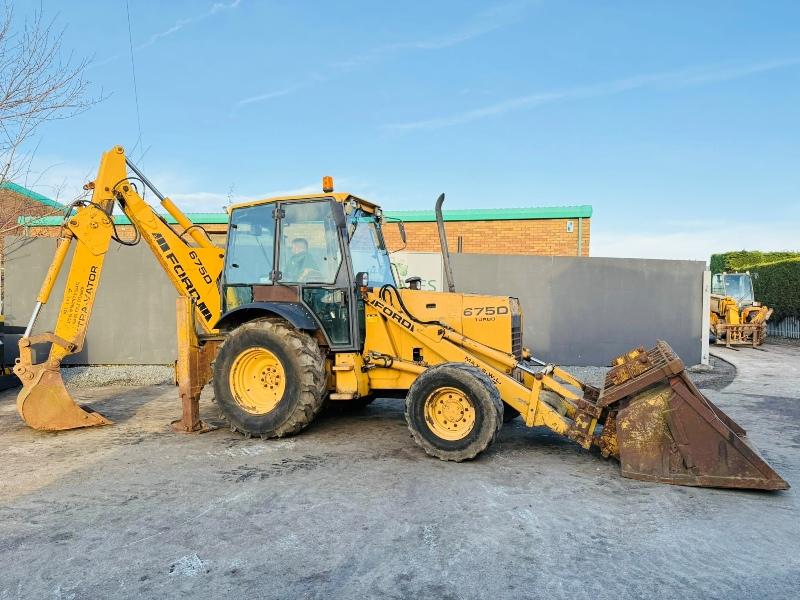 FORD 675D TURBO BACKHOE LOADER*C/W BUCKET AND BAIL SPIKE*VIDEO*