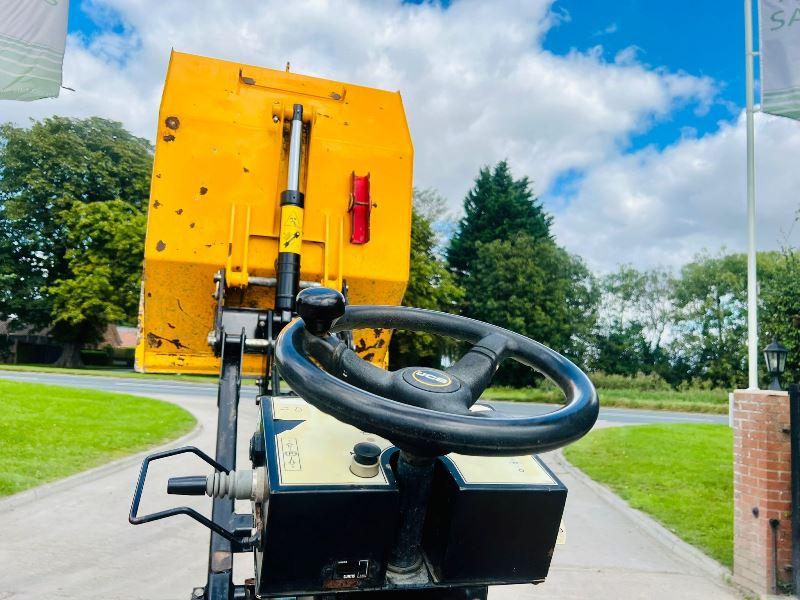 JCB 1THT 1 TON HIGH TIP DUMPER *YEAR 2016, 1147 HOURS* C/W ROLE BAR*VIDEO*