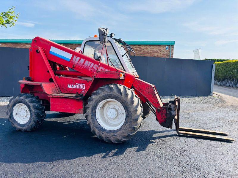 MANITOU MT 425 TELEHANDLER*C/W PALLET TINES*VIDEO*