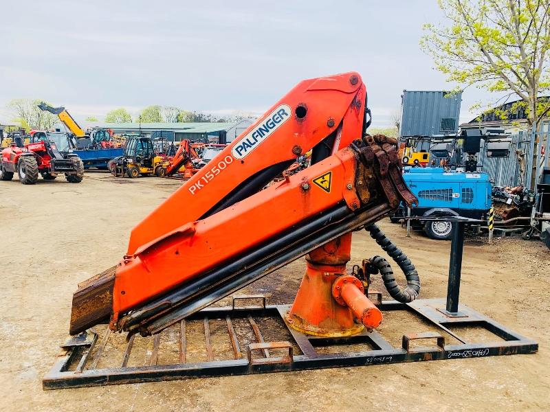 PALFINGER PK15500 HIAB CRANE*YEAR 2015*VIDEO*