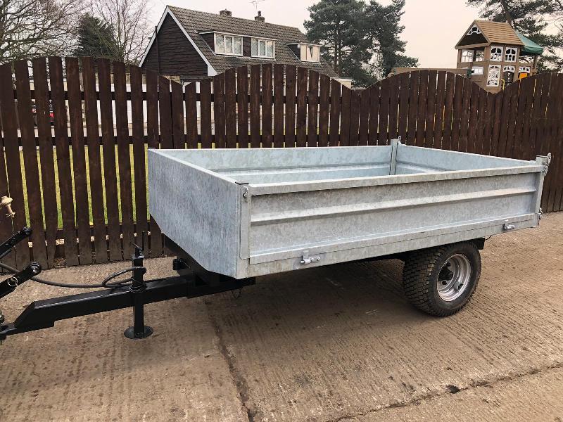 ** BRAND NEW SIROMER 2.5 TONE GALVANISED TIPPING TRAILER ** ( PLEASE SEE VIDEO )