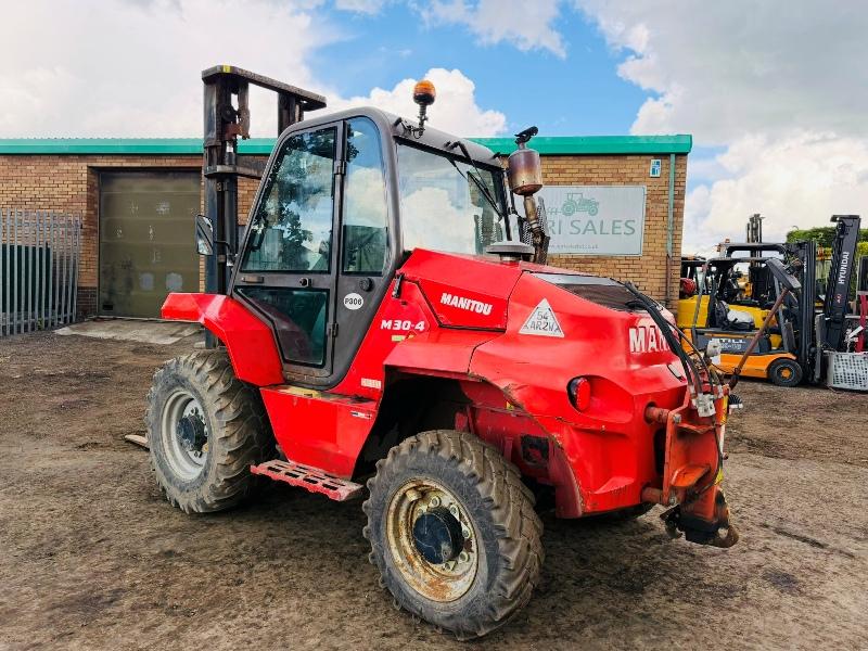 MANITOU M30-4 FORKLIFT*C/W PUH*YEAR 2017*5342 HOURS*VIDEO*
