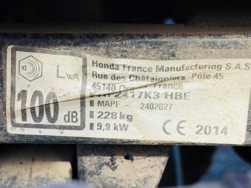 HONDA HF2417 RIDE ON LAWNMOWER*YEAR 2014*C/W HONDA ENGINE*VIDEO*