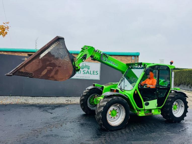 MERLO P32.6+ TELEHANDLER*C/W BUCKET*ENGINE TAP*YEAR 2014*VIDEO*