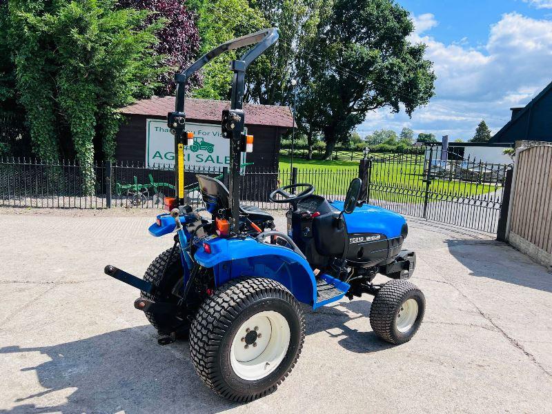 NEW HOLLAND TC21 COMPACT TRACTOR *ROAD REGISTERED* C/W FRONT WEIGHTS*VIDEO*