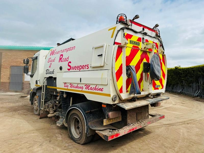 DAF 55.220 SWEEPER LORRY*C/W BRUSHES*YEAR 2012*VIDEO*