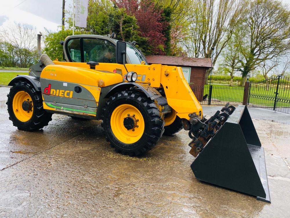 DIECI 26.6 4WD TELEHANDER *YEAR 2012* C/W BRAND NEW UNUSED BUCKET