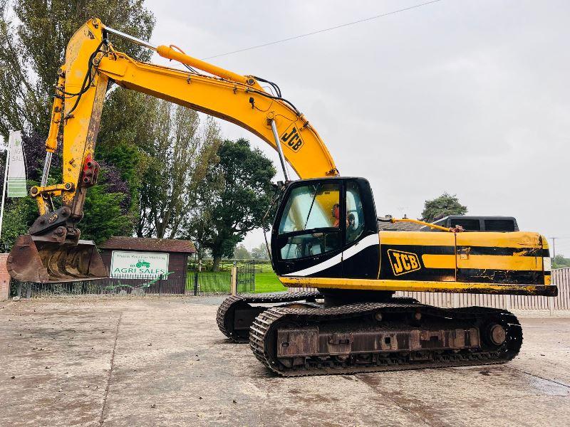 JCB JS330 TRACKED EXCAVATOR C/W QUICK HITCH AND BUCKET *VIDEO*
