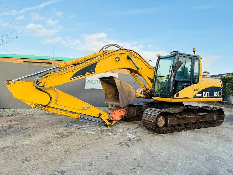 CATERPILLAR 315C EXCAVATOR*C/W BUCKET*VIDEO*
