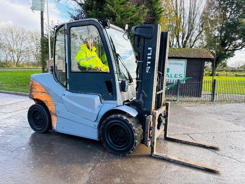 STILL RX70-45 DIESEL CONTAINER SPEC FORKLIFT *YEAR 2015* C/W 3 STAGE MAST *VIDEO*