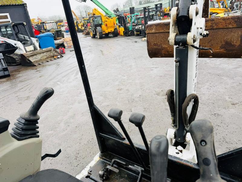 BOBCAT 319 MINI EXCAVATOR*C/W EXPANDING TRACKS*VIDEO*