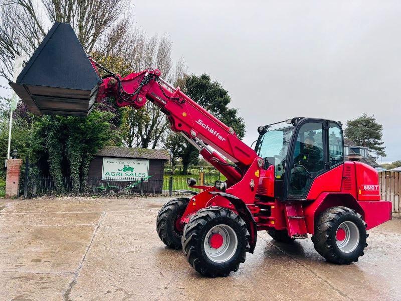 SCHAFFER 9510T 4WD TELEHANDLER *YEAR 2013* C/W BRAND NEW BUCKET *VIDEO*