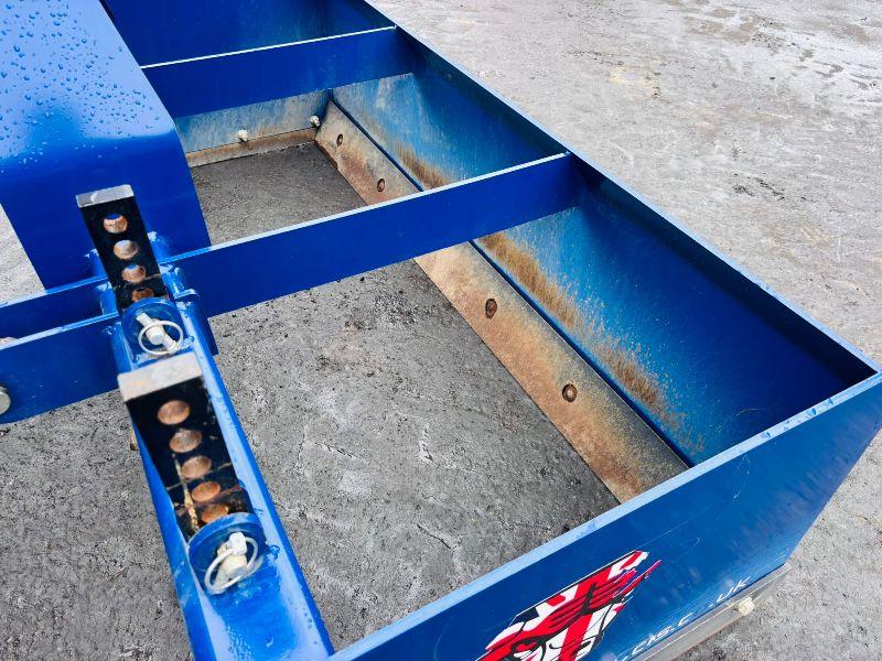 OXDALE BOX GRADER*TO SUIT TRACTOR*VIDEO*