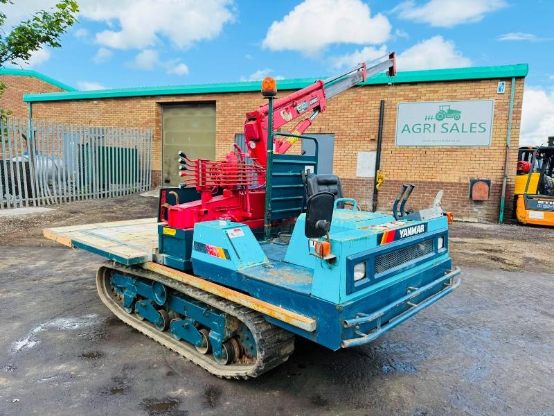 YANMAR C30R TRACKED MOBILE CRANE*C/W RUBBER TRACKS*VIDEO*