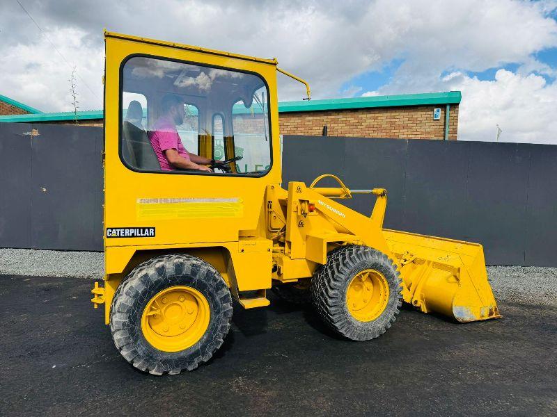 MITSUBISHI WS300A WHEELED LOADER*C/W BUCKET*VIDEO*