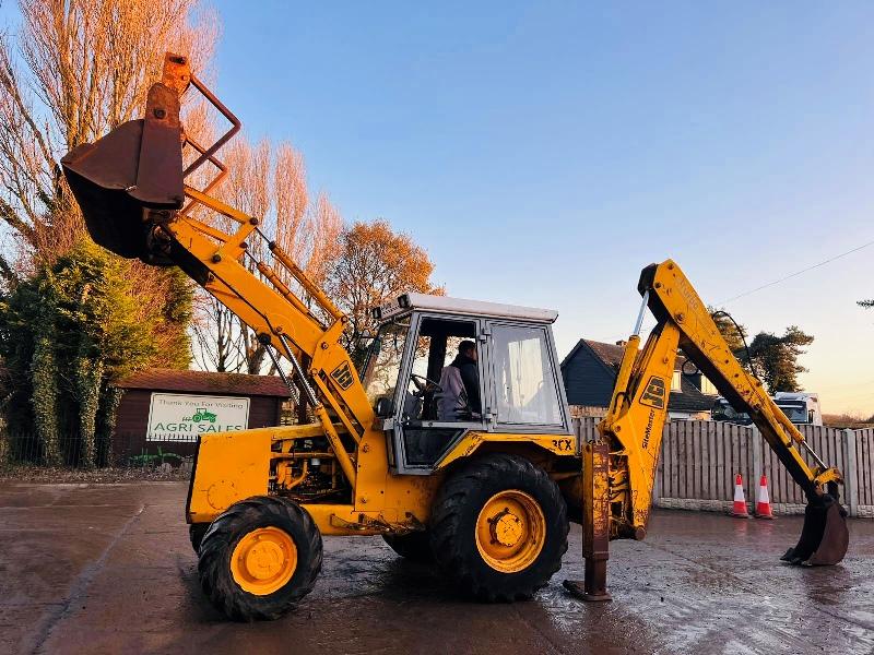 JCB 3CX SITEMASTER TURBO PLUS 4WD BACKHOE DIGGER C/W EXTENDING DIG 