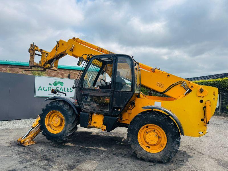 JCB 532-120 TELEHANDLER*C/W PALLET TINES*JOYSTICK CONTROL*VIDEO*