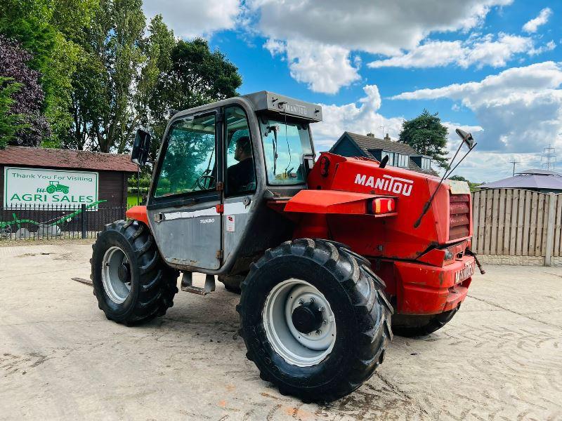 MANITOU MLT628T 4WD TELEHANDLER *6164 HOURS* C/W PALLET TINES *VIDEO*