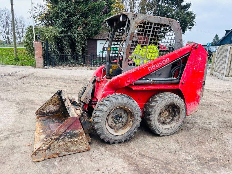 NEUSON 7015 SKIDTSEER C/W BUCKET *VIDEO*