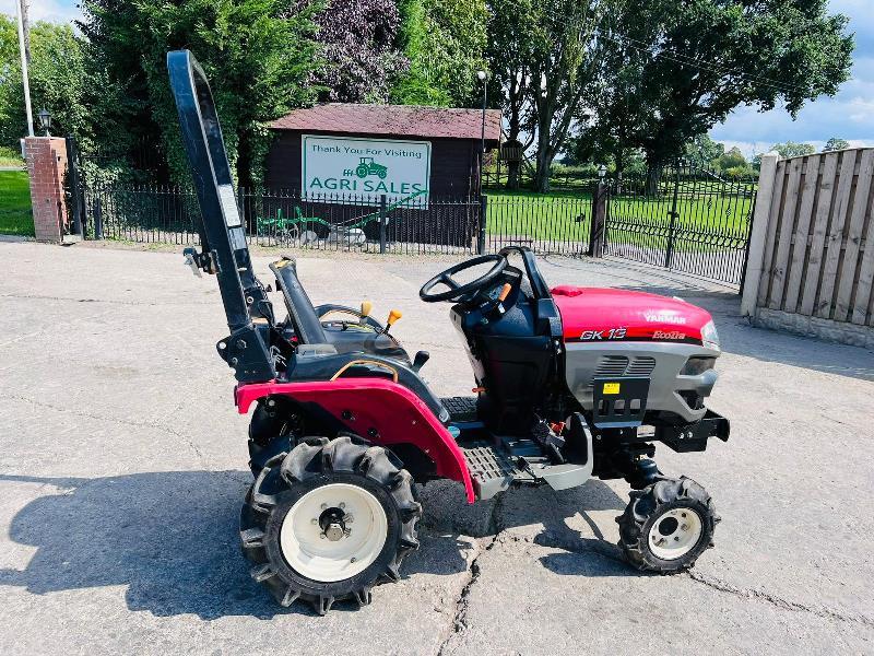 YANMAR GK13 4WD COMPACT TRACTOR *1451 HOURS* C/W ROLE BAR *VIDEO*