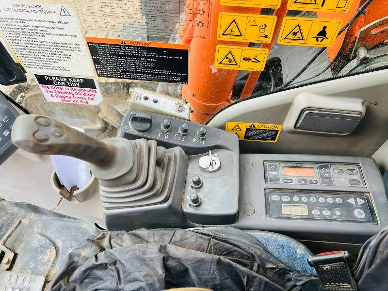 HITACHI ZX225USRLC-3 EXCAVATOR *YEAR 2013* C/W QUICK HITCH *VIDEO*