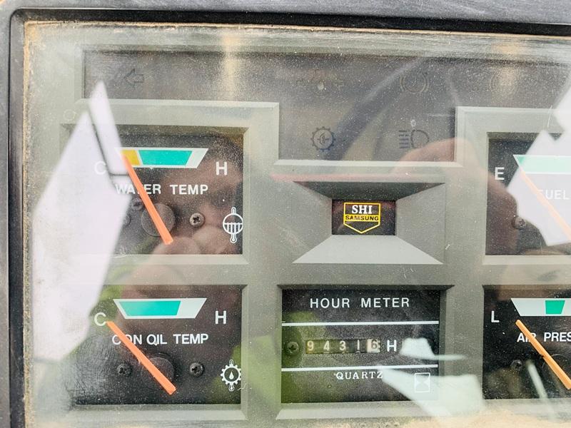 SAMSUNG SL150 WHEELED LOADING SHOVEL*C/W BUCKET*VIDEO*