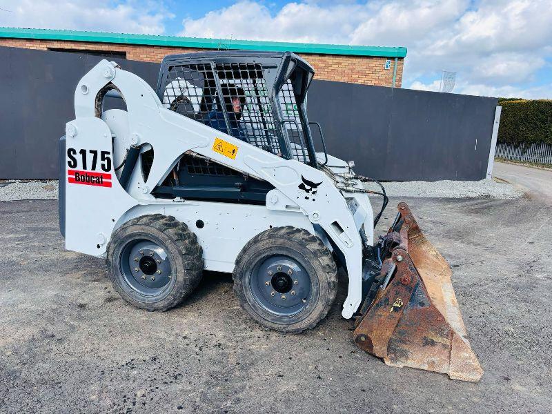 BOBCAT S175 HIGHLIFT SKIDSTEER *C/W 3 IN 1 BUCKET*READING 2621 HOURS*VIDEO*