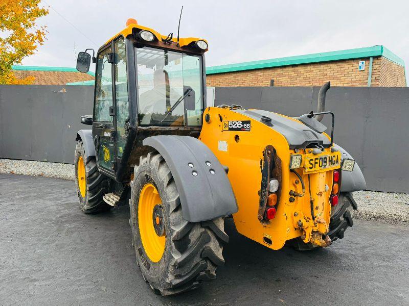 JCB 526-56 AGRI+ TELEHANDLER*4WD*C/W PALLET TINES*VIDEO*