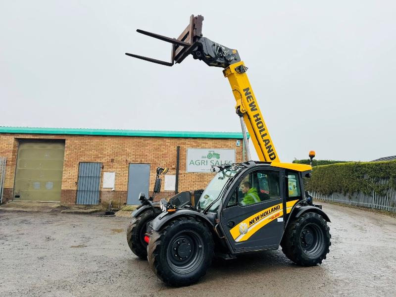 NEW HOLLAND TH6.28 TELEHANDLER*YEAR 2021*C/W PALLET TINES*VIDEO*