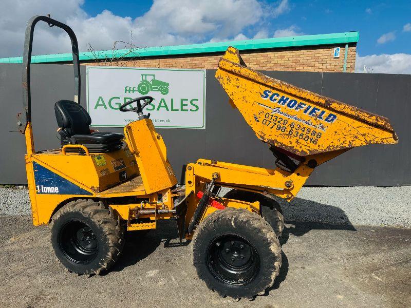 THWAITES 1 TONNE HIGH TIP DUMPER *C/W YANMAR ENGINE*