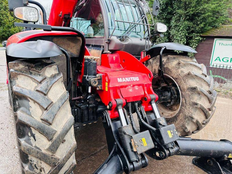 MANITOU MT1135 4WD TURBO TELEHANDLER *YEAR 2016* C/W PALLET TINES *VIDEO*