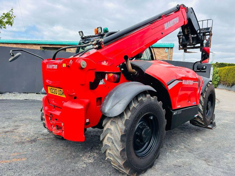 MANITOU MT1135 TURBO TELEHANDLER *C/W PALLET TINES*YEAR 2020*VIDEO*