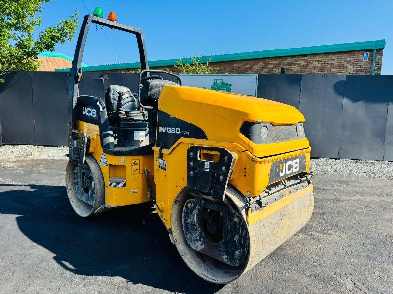 JCB VMT380-130 TANDEM ROLLER*YEAR 2015*VIDEO*